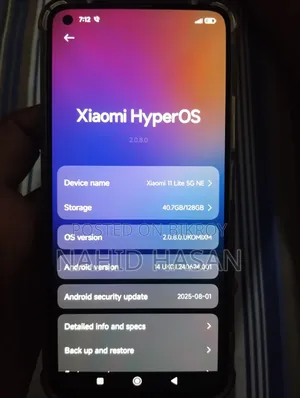 Xiaomi 11 Lite 5G NE 128 GB Black