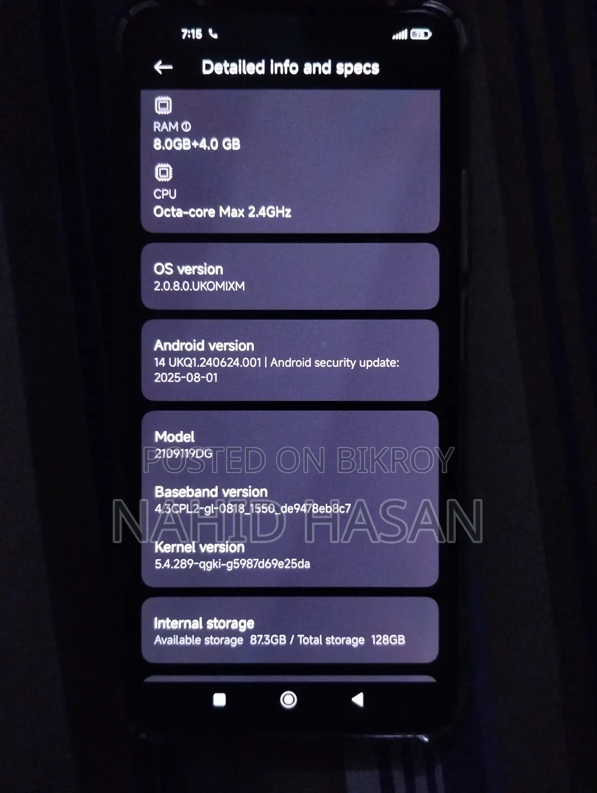 Xiaomi 11 Lite 5G NE 128 GB Black