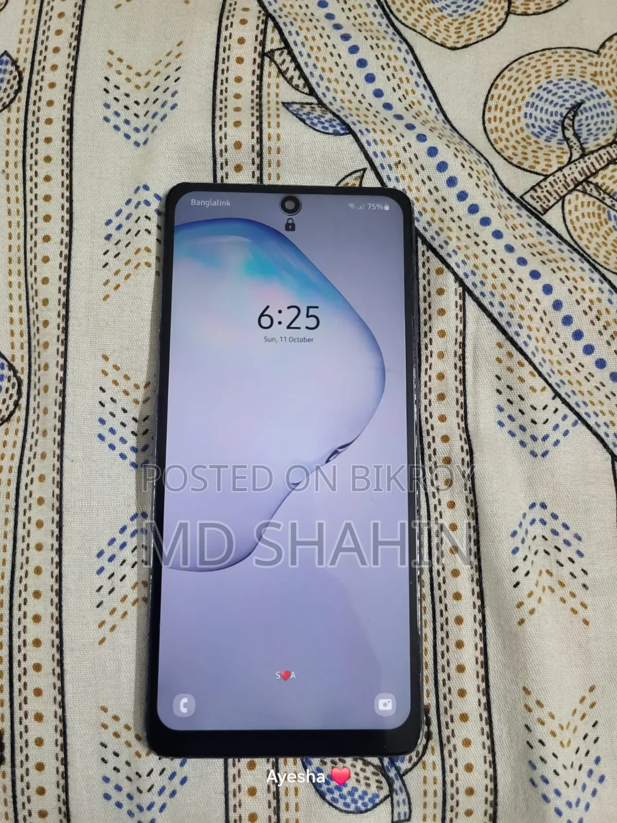Samsung Galaxy Note 10 Lite 128 GB Blue