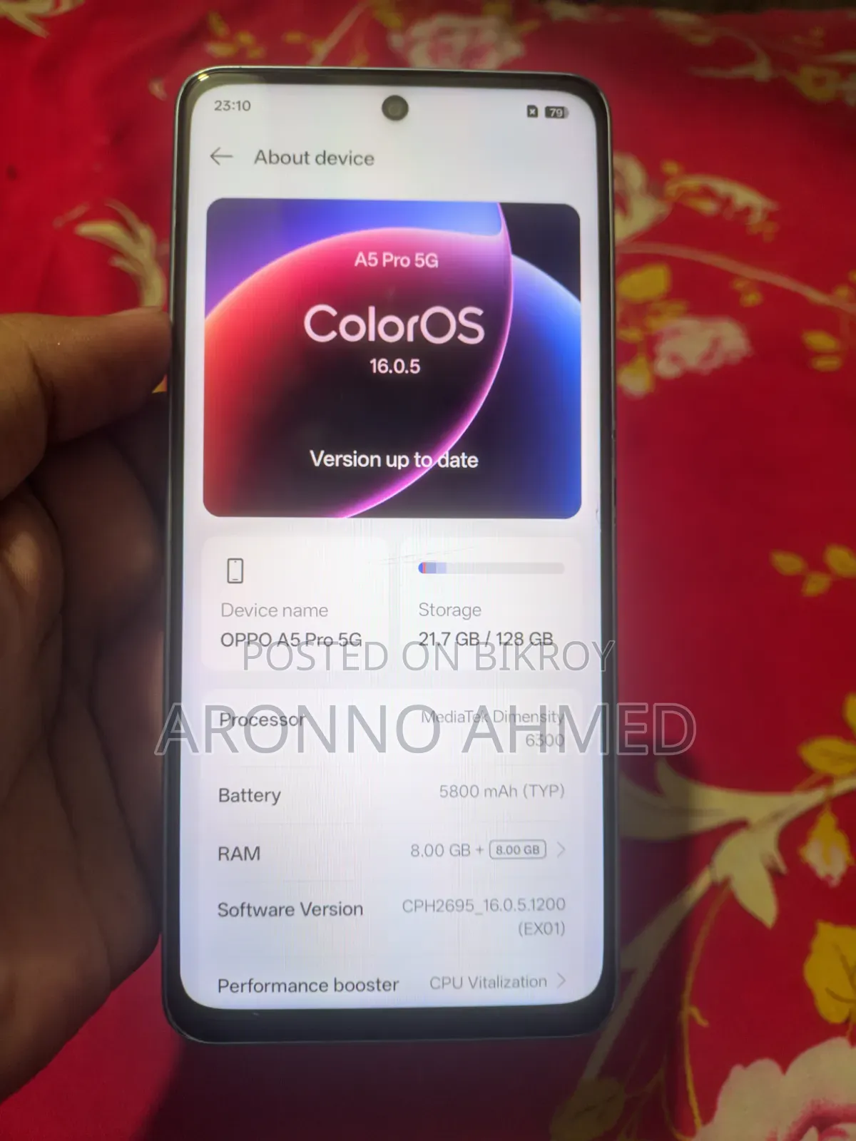 Oppo A5 Pro 128 GB Blue
