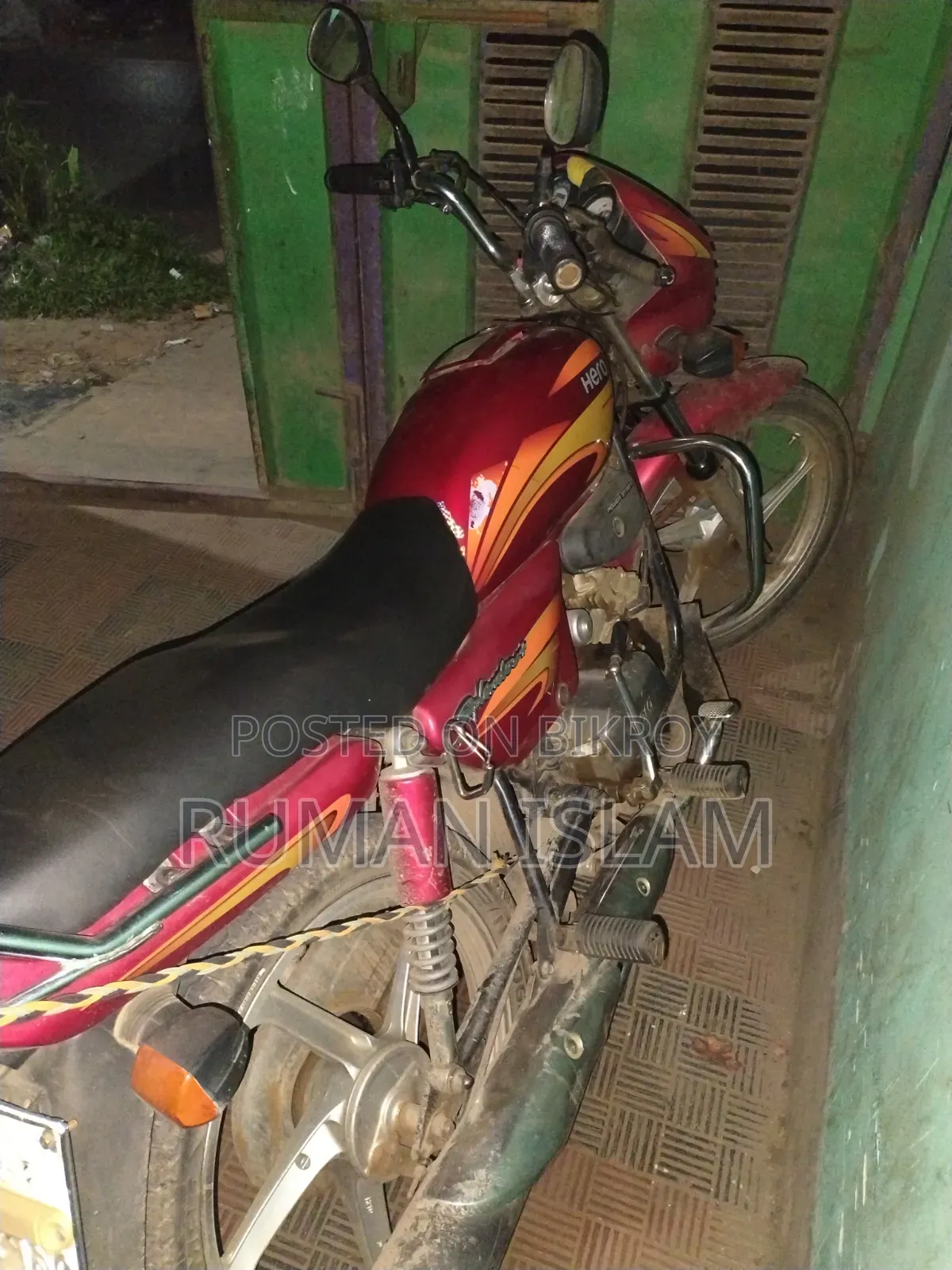 Hero Splendor Plus 2018 Red
