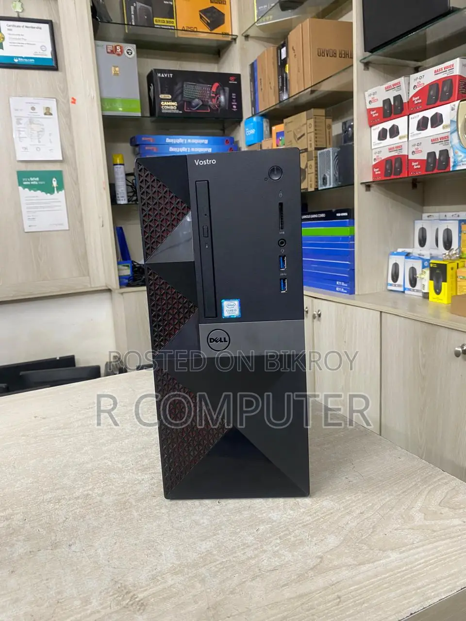 Desktop Computer Dell 8GB Intel Core i3 SSD 128GB