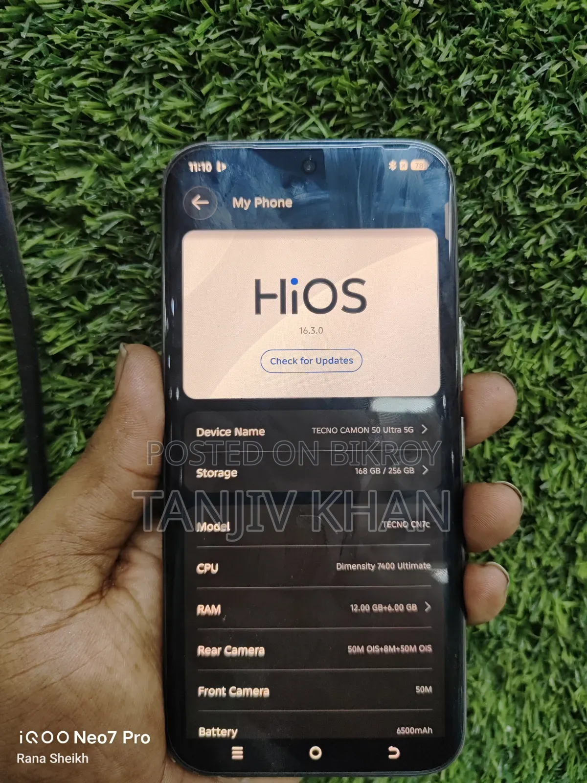 Tecno Camon 50 Ultra 256 GB Silver