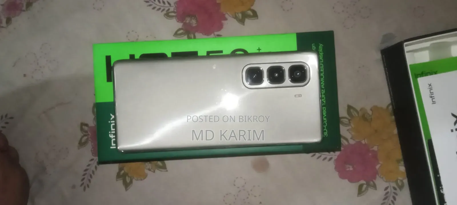 Infinix Note 50 Pro+ 256 GB Gray