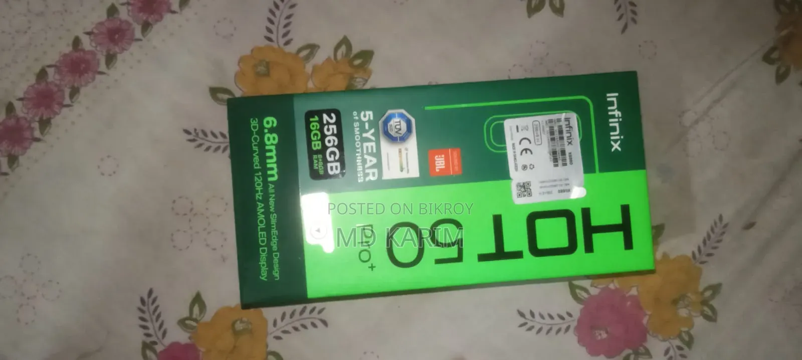 Infinix Note 50 Pro+ 256 GB Gray