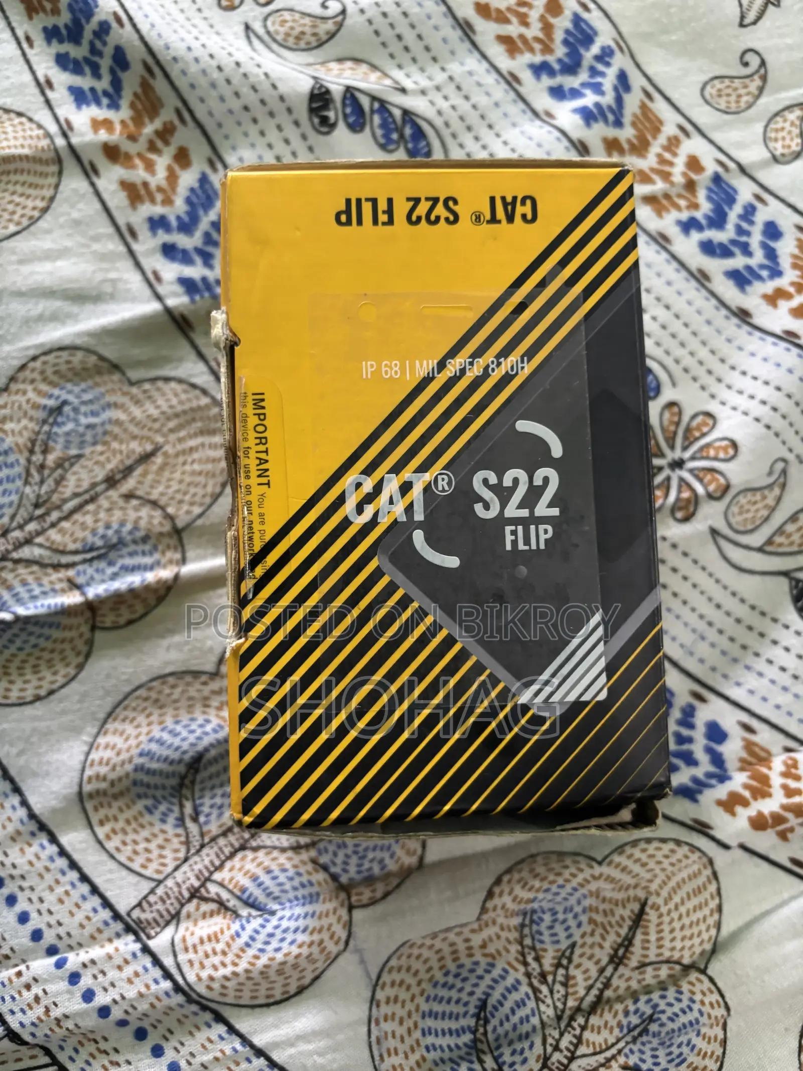 Cat S22 Flip 16 GB Black