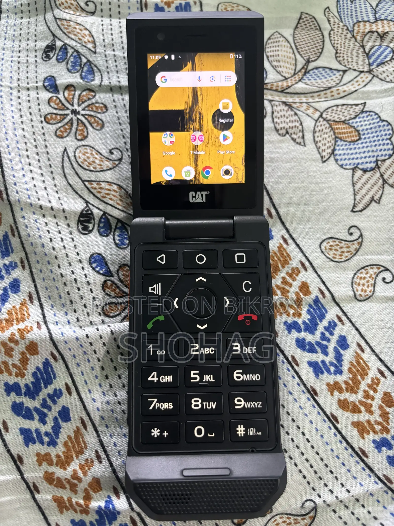 Cat S22 Flip 16 GB Black