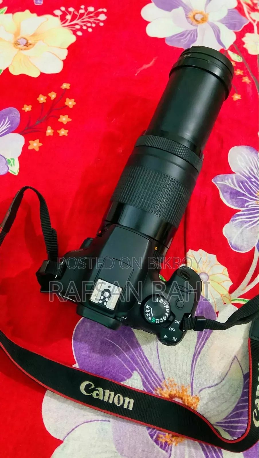 Canon 1300d With 75-300 Zoom Lens