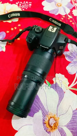 Canon 1300d With 75-300 Zoom Lens
