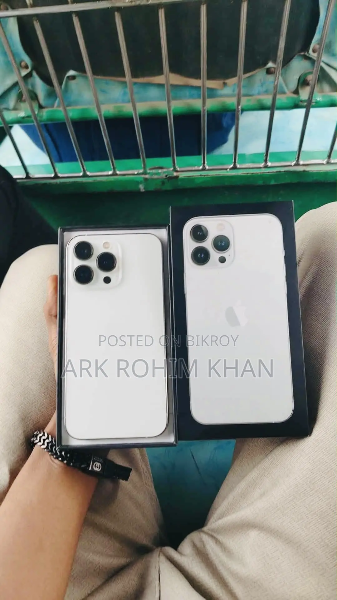 অ্যাপল আইফোন ১৩ প্রো ২৫৬ জিবি সাদা