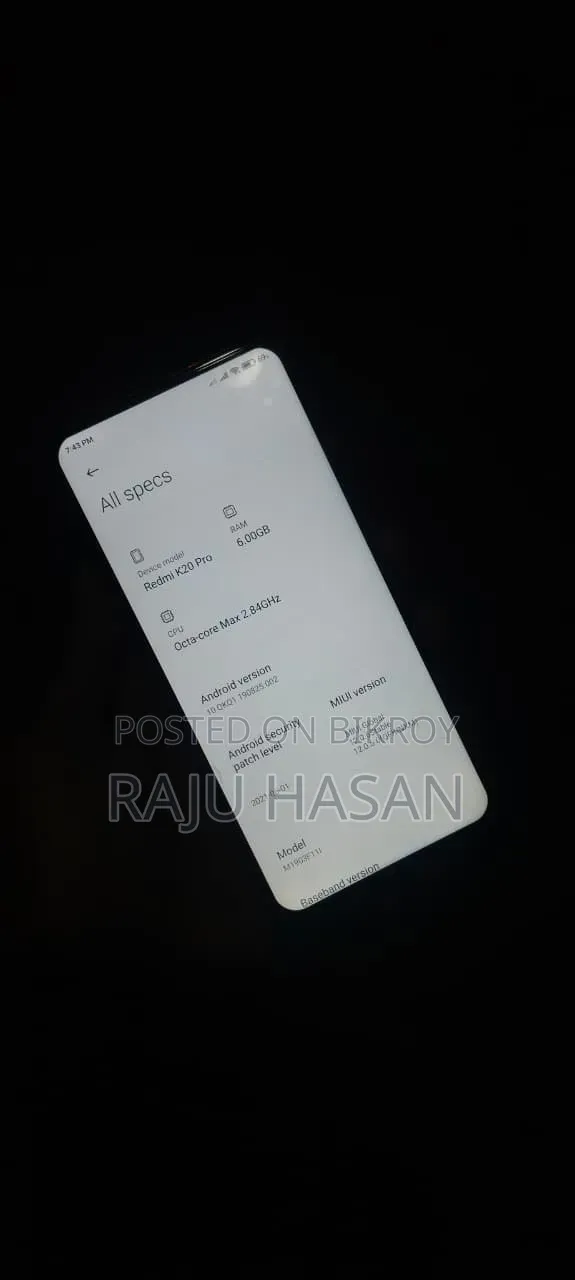 Xiaomi Redmi K20 Pro 256 GB Red