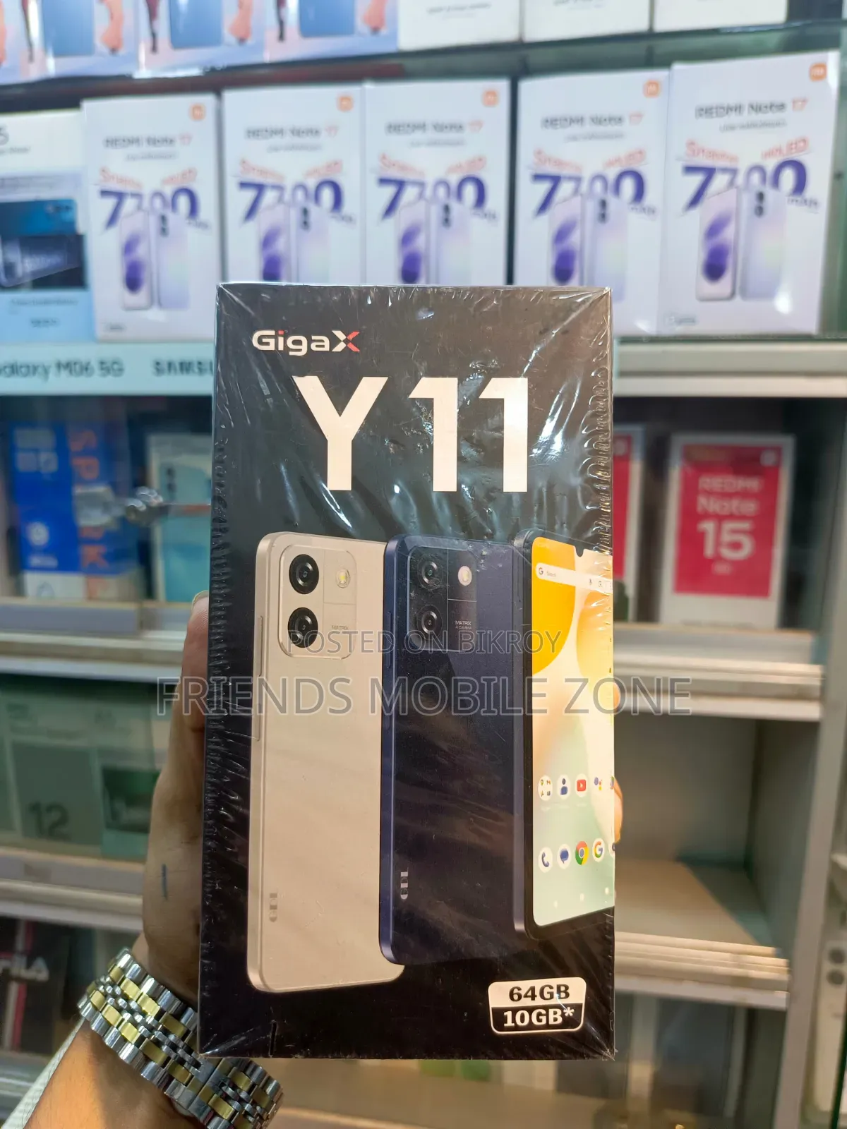 New GDL GigaX Y11 64 GB Blue