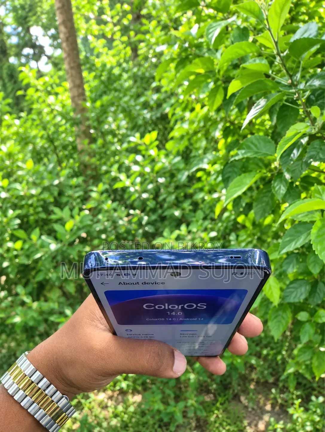 অপো এফ৩১ প্রো+ ৫জি ২৫৬ জিবি নীল