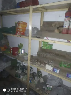 দোকানের র‍্যাক (তাক) বিক্রী হবে।