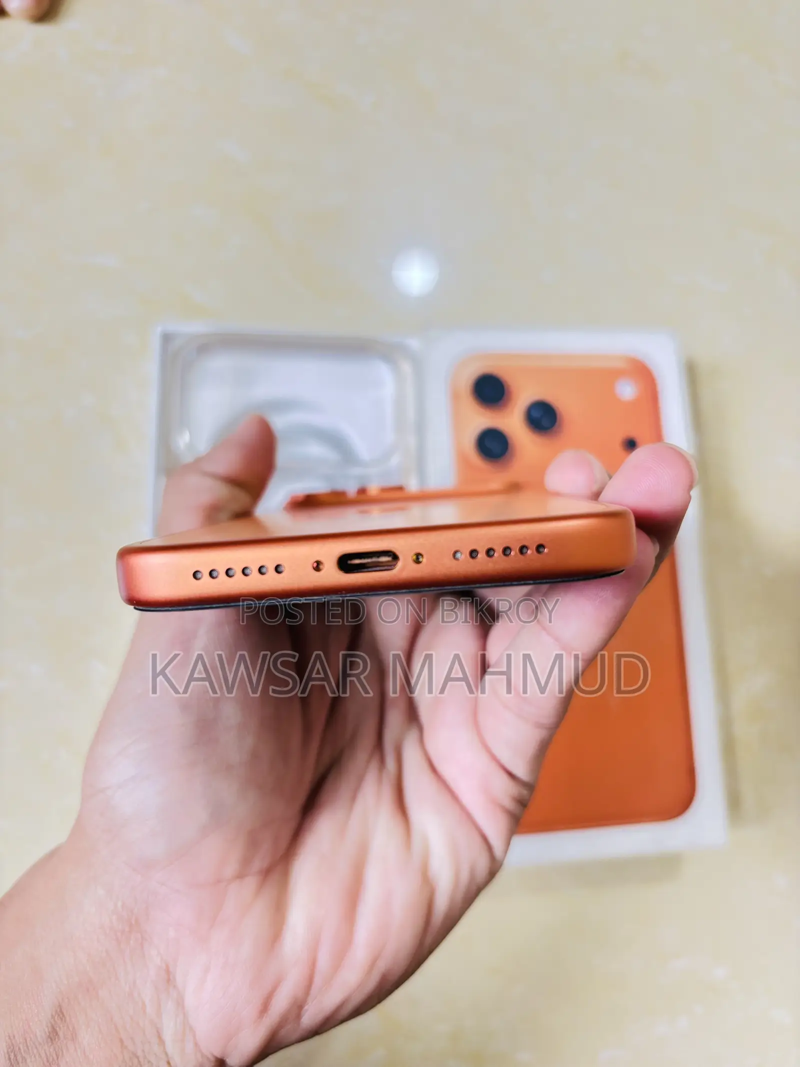 অ্যাপল আইফোন ১৭ প্রো ম্যাক্স ২৫৬ জিবি কমলা