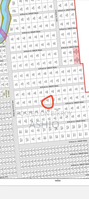 Land for Sale in Bashundhara N Block