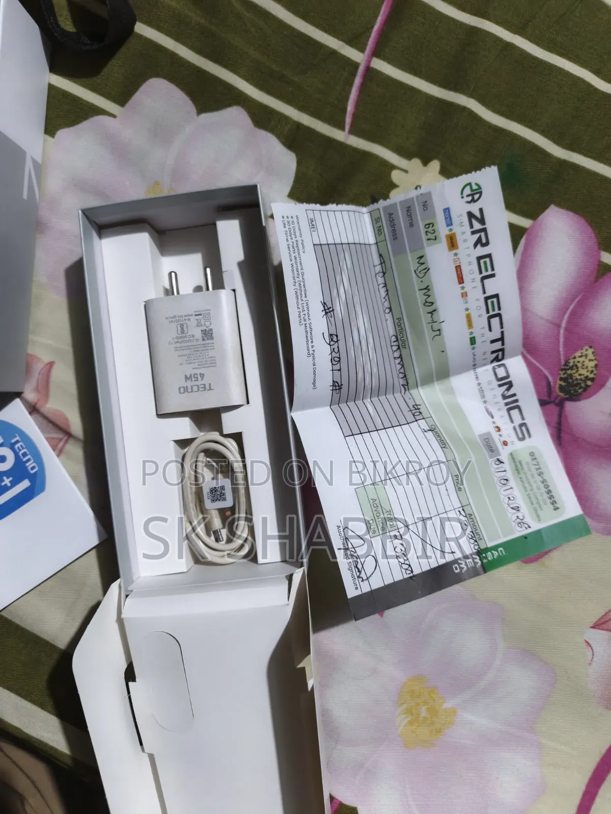Tecno Camon 40 256 GB White