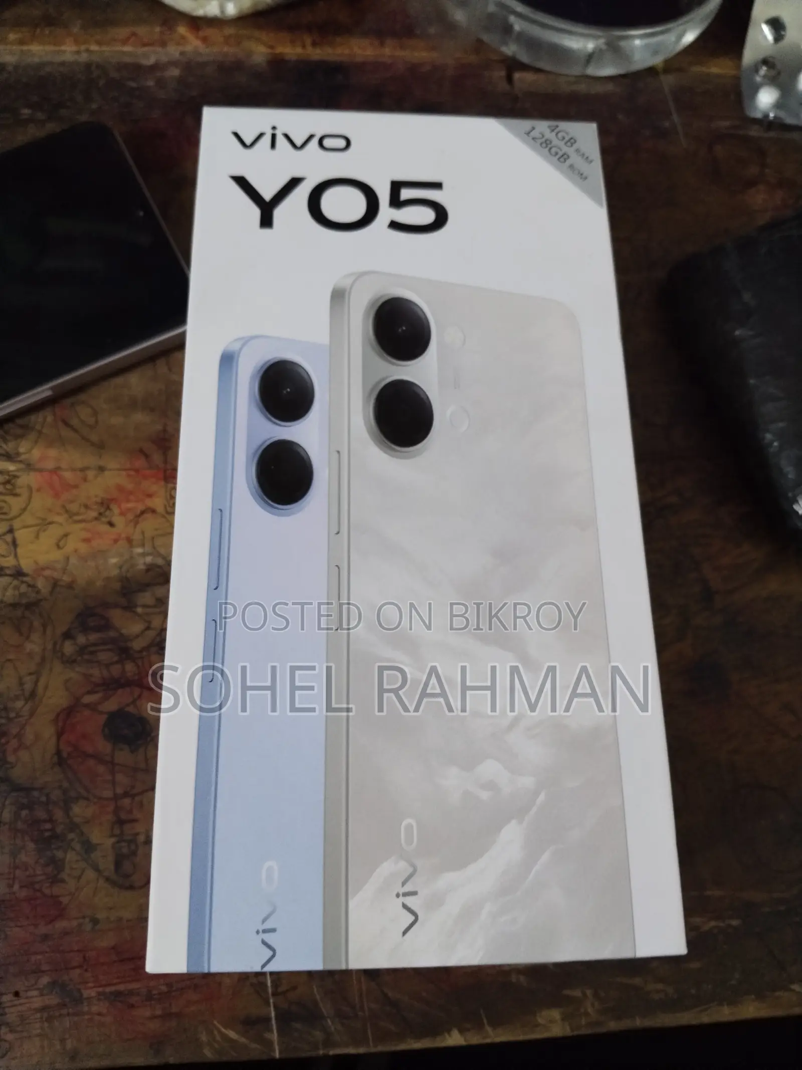 New Vivo Y05 128 GB White