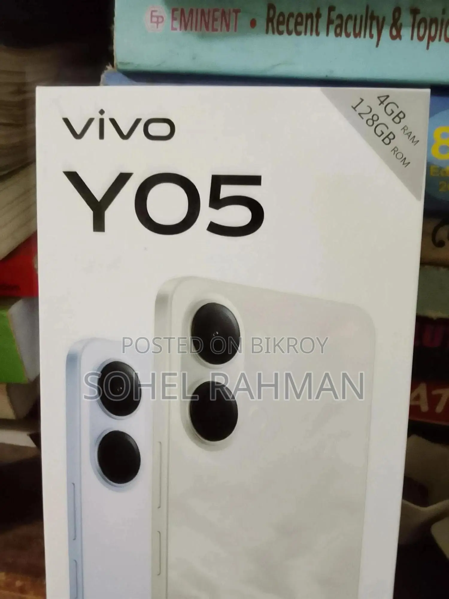New Vivo Y05 128 GB White