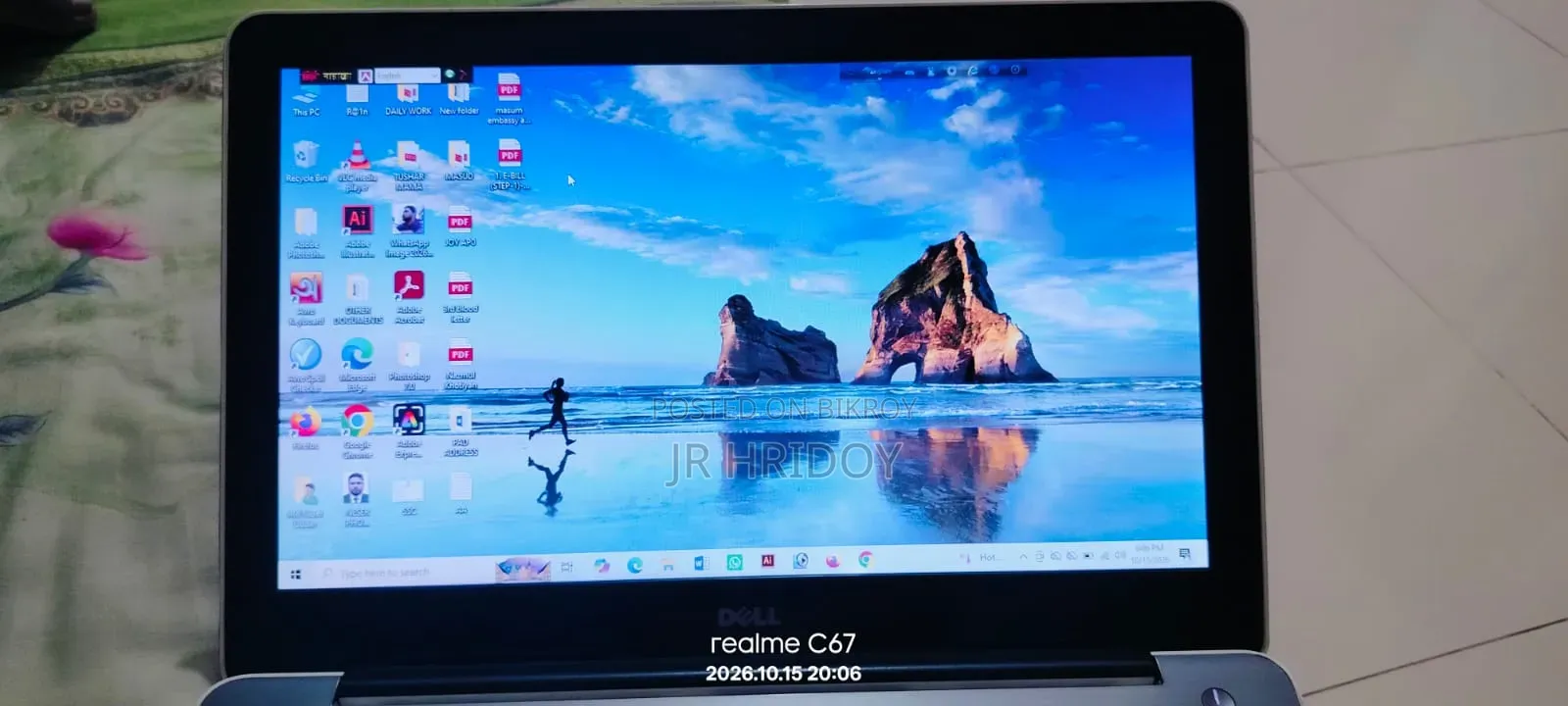 Laptop Dell Inspiron 5558 8GB Intel Core i3 SSD 128GB