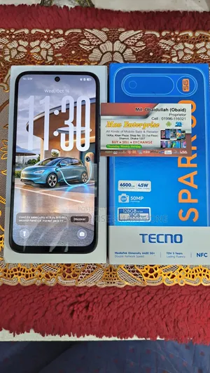 New Tecno Spark 50 5G 128 GB Black