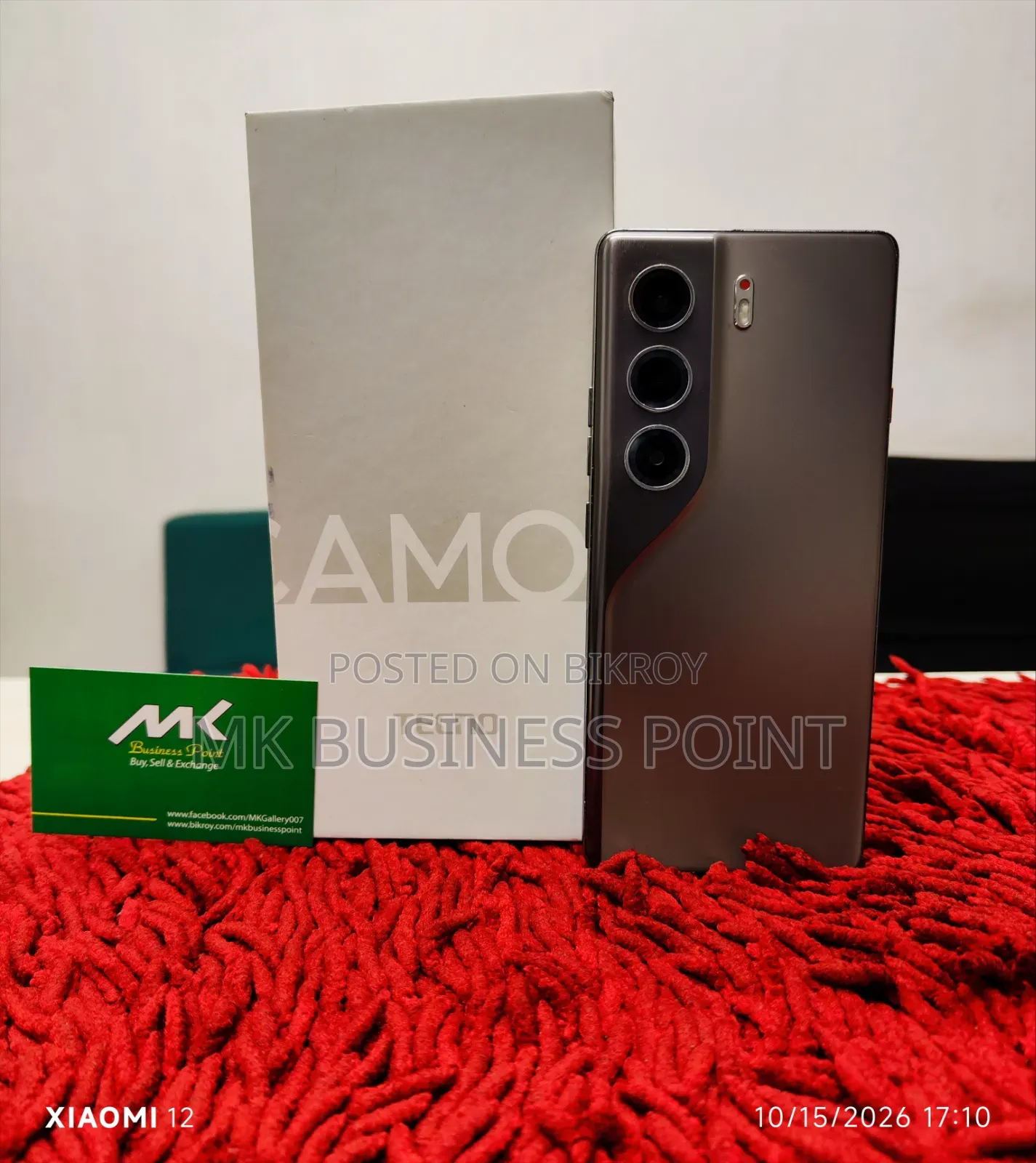Tecno Camon 40 256 GB Graphite