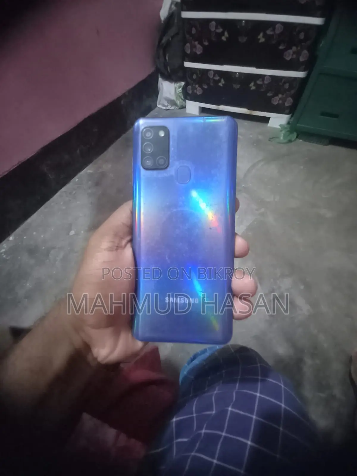 স্যামসাং গ্যালাক্সি এ২১ ৩২ জিবি সবুজ