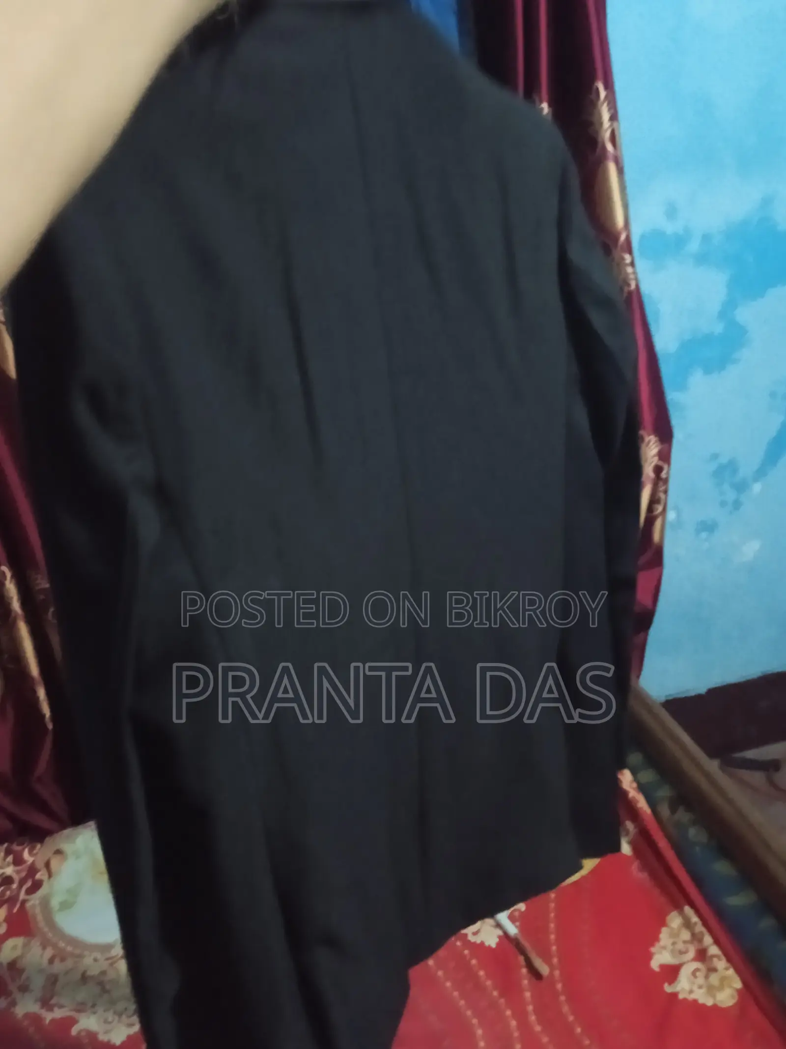 মেনস ব্ল্যাক ব্লেজার