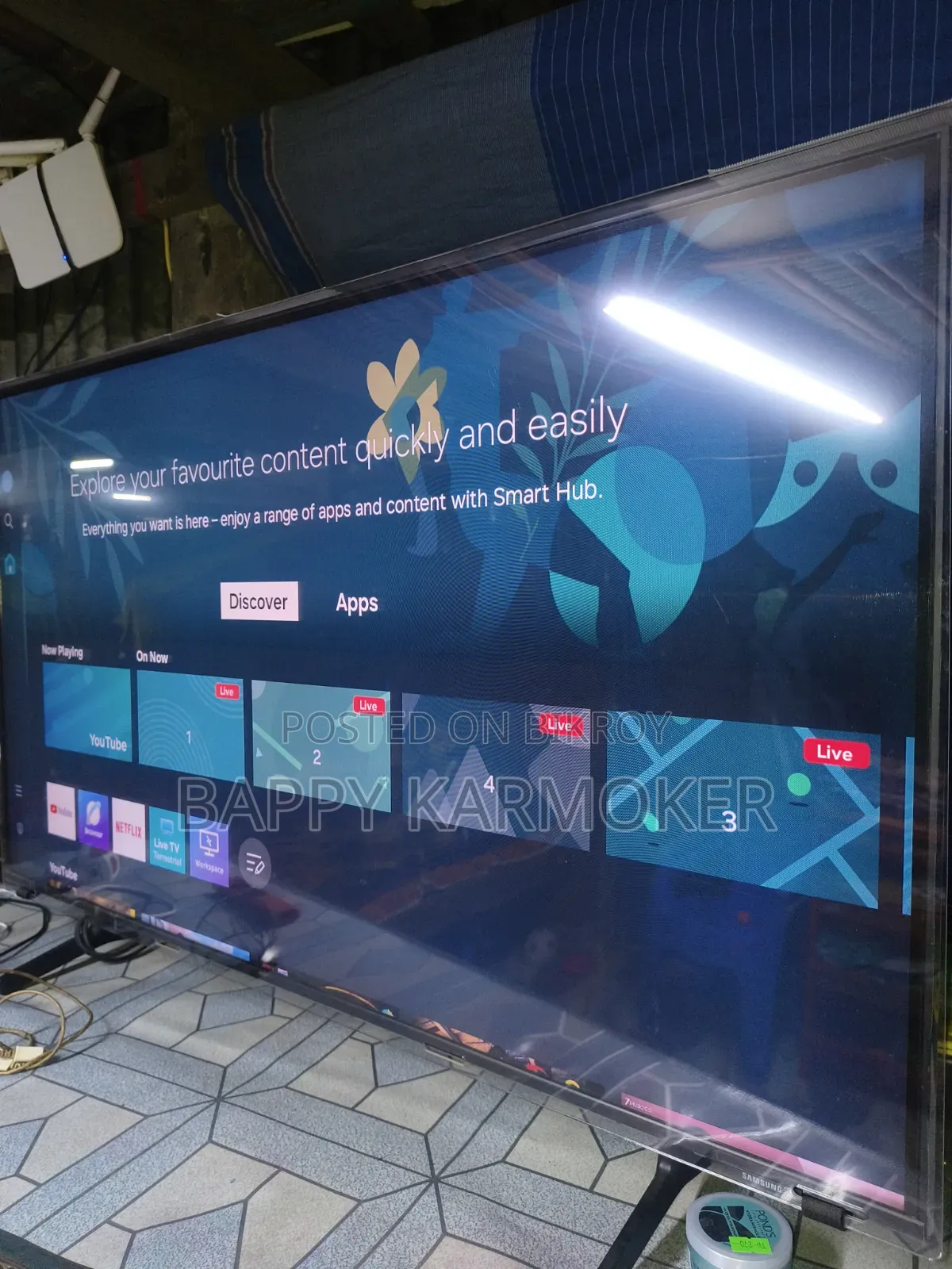 Samsung Crystal UHD 4K Tizen