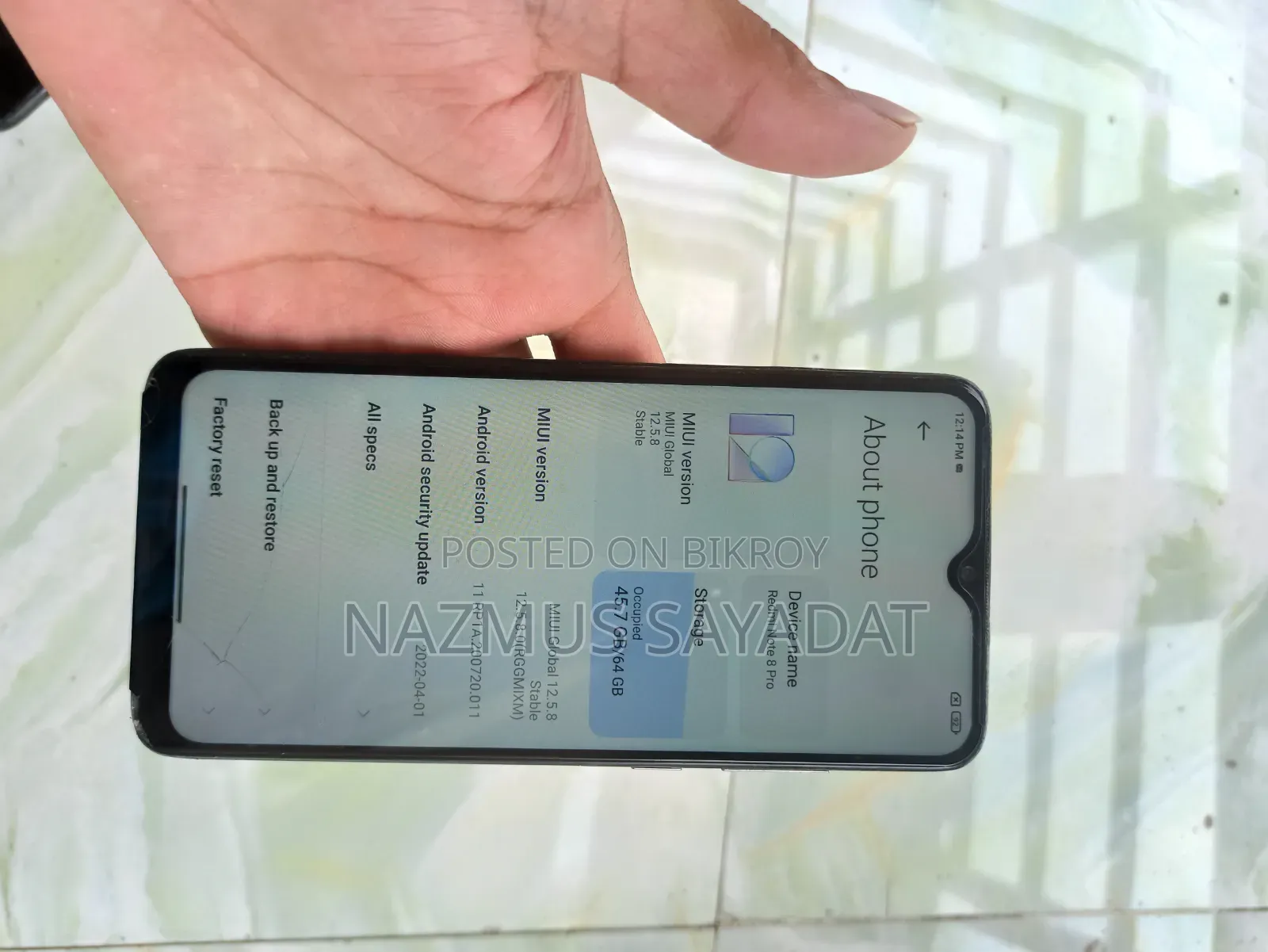 Xiaomi Redmi Note 8 Pro 64 GB Black
