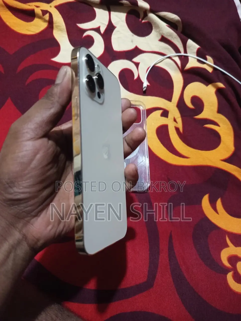 অ্যাপল আইফোন ১২ প্রো ম্যাক্স ২৫৬ জিবি রোজ গোল্ড