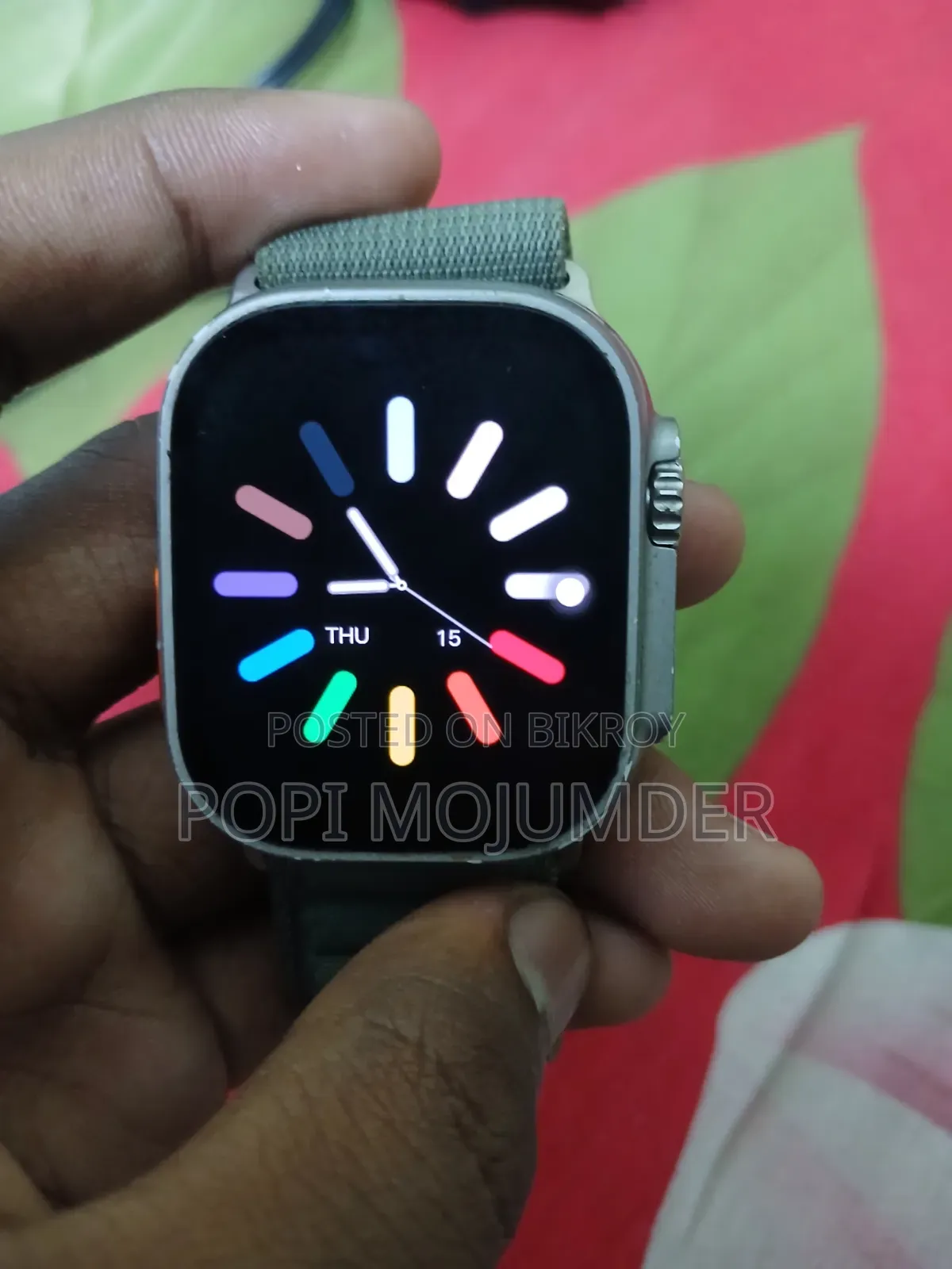 Hk Ultra One Android Watch (Amoled Screen)