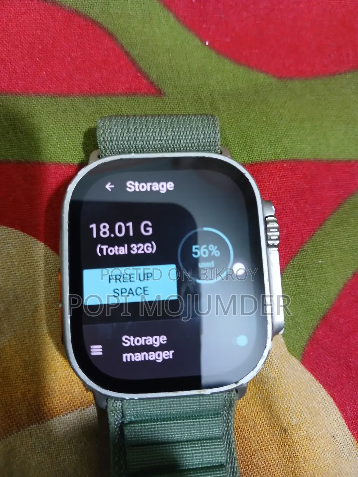 Hk Ultra One Android Watch (Amoled Screen)