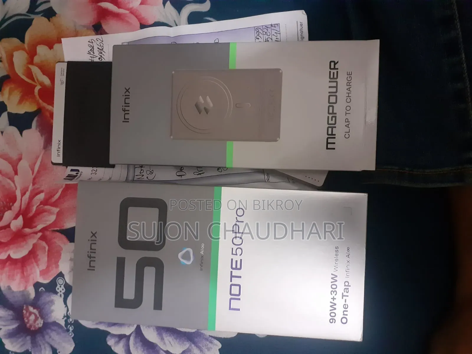 ইনফিনিক্স নোট ৫০ প্রো ২৫৬ জিবি পিংক
