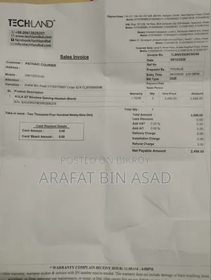 অলা জি৭ ওয়্যারলেস ট্রাইমোড হেডফোন ১ বছরের ওয়ারেন্টি বক্সসহ