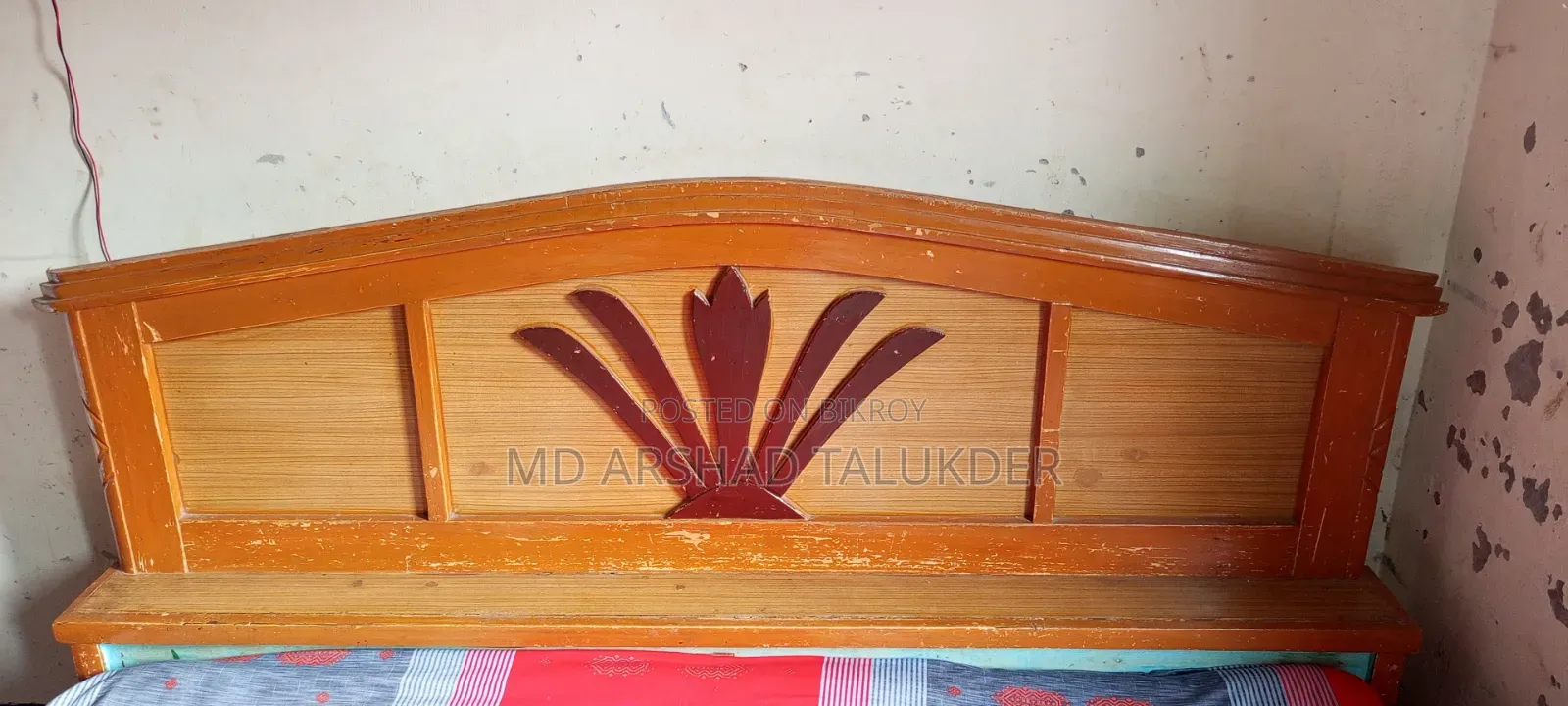 আসসালামু আলাইকুম ওরাহমাতুল্লাহ ব্যবহৃত ফ্যামিলি খাট বিক্রি করা হবে।