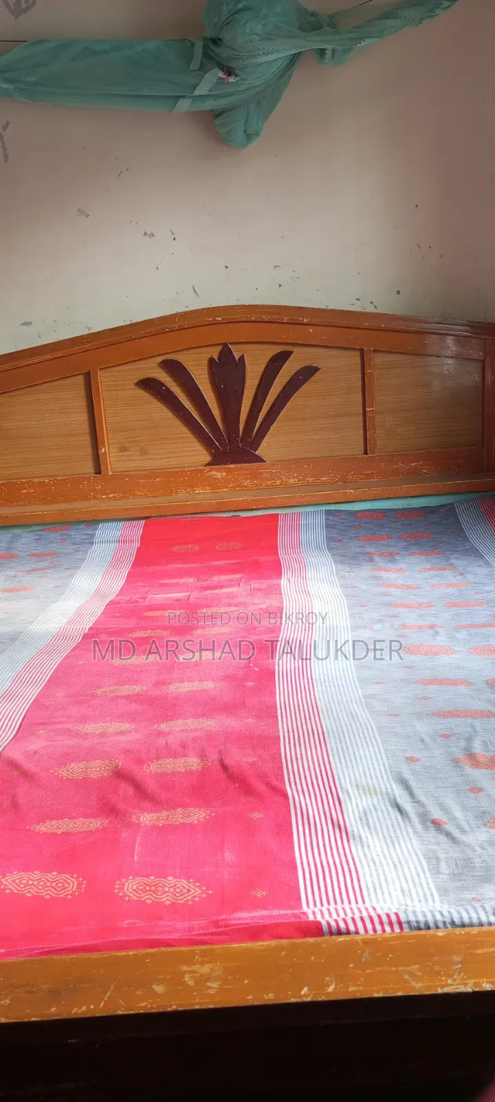 আসসালামু আলাইকুম ওরাহমাতুল্লাহ ব্যবহৃত ফ্যামিলি খাট বিক্রি করা হবে।