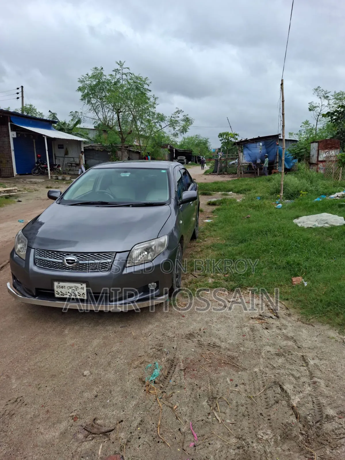 টয়োটা অ্যাক্সিও ১.৫ জি ২ডব্লিউডি ২০০৮ গ্রে