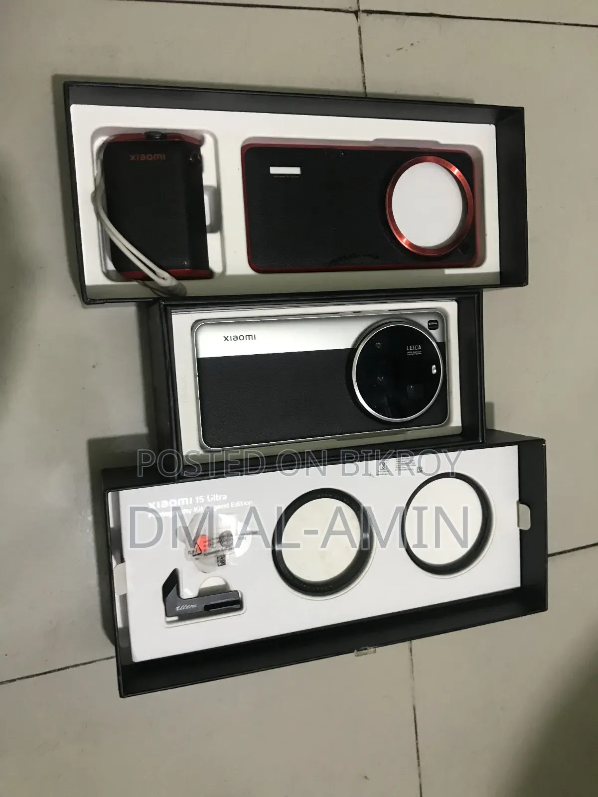 শাওমি ১৫ আল্ট্রা ২৫৬ জিবি ব্ল্যাক