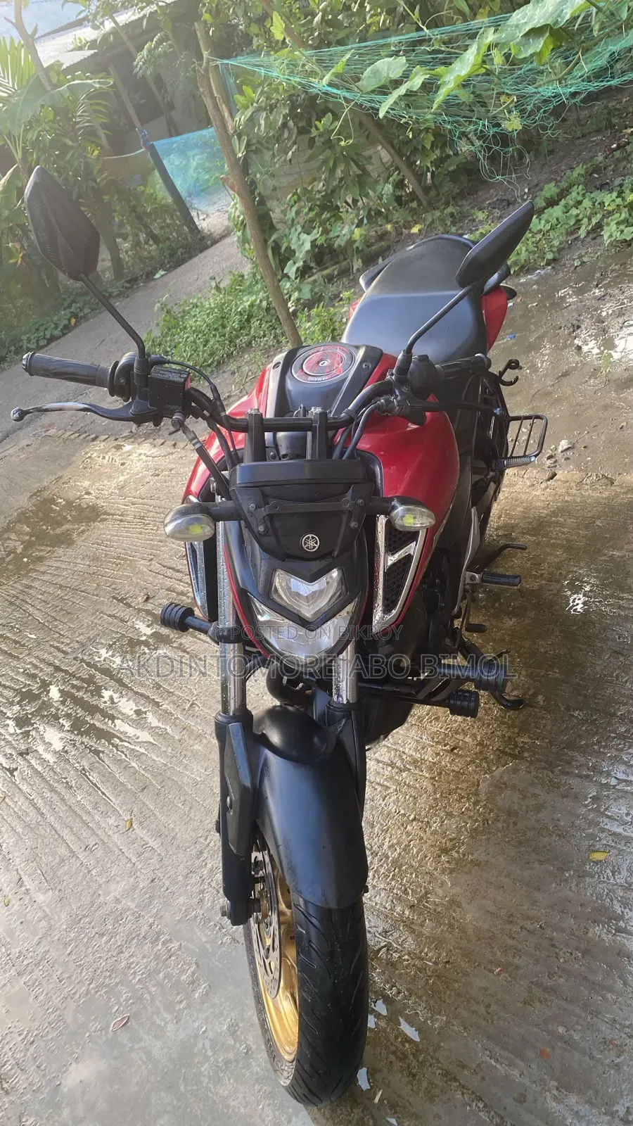 Yamaha FZS V3 2023 Red