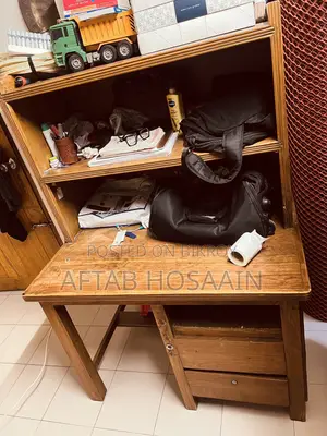 সেগুন কাঠ এর পড়ার টেবিল