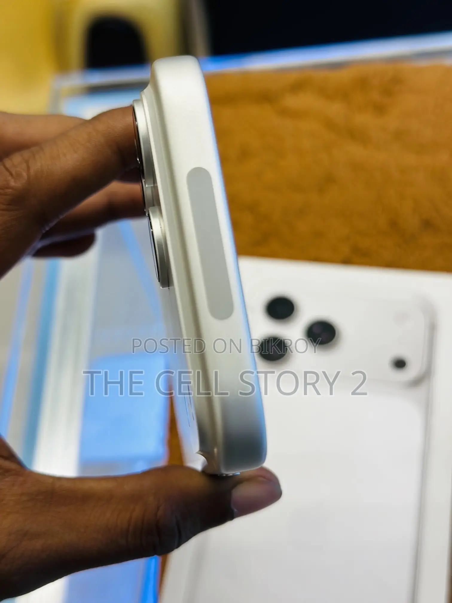 অ্যাপল আইফোন ১৭ প্রো ম্যাক্স ২৫৬ জিবি সিলভার