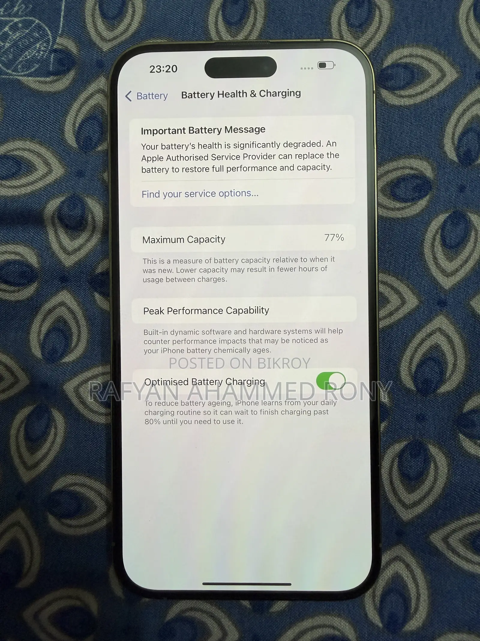 Apple iPhone 14 Pro Max 256 GB Gold