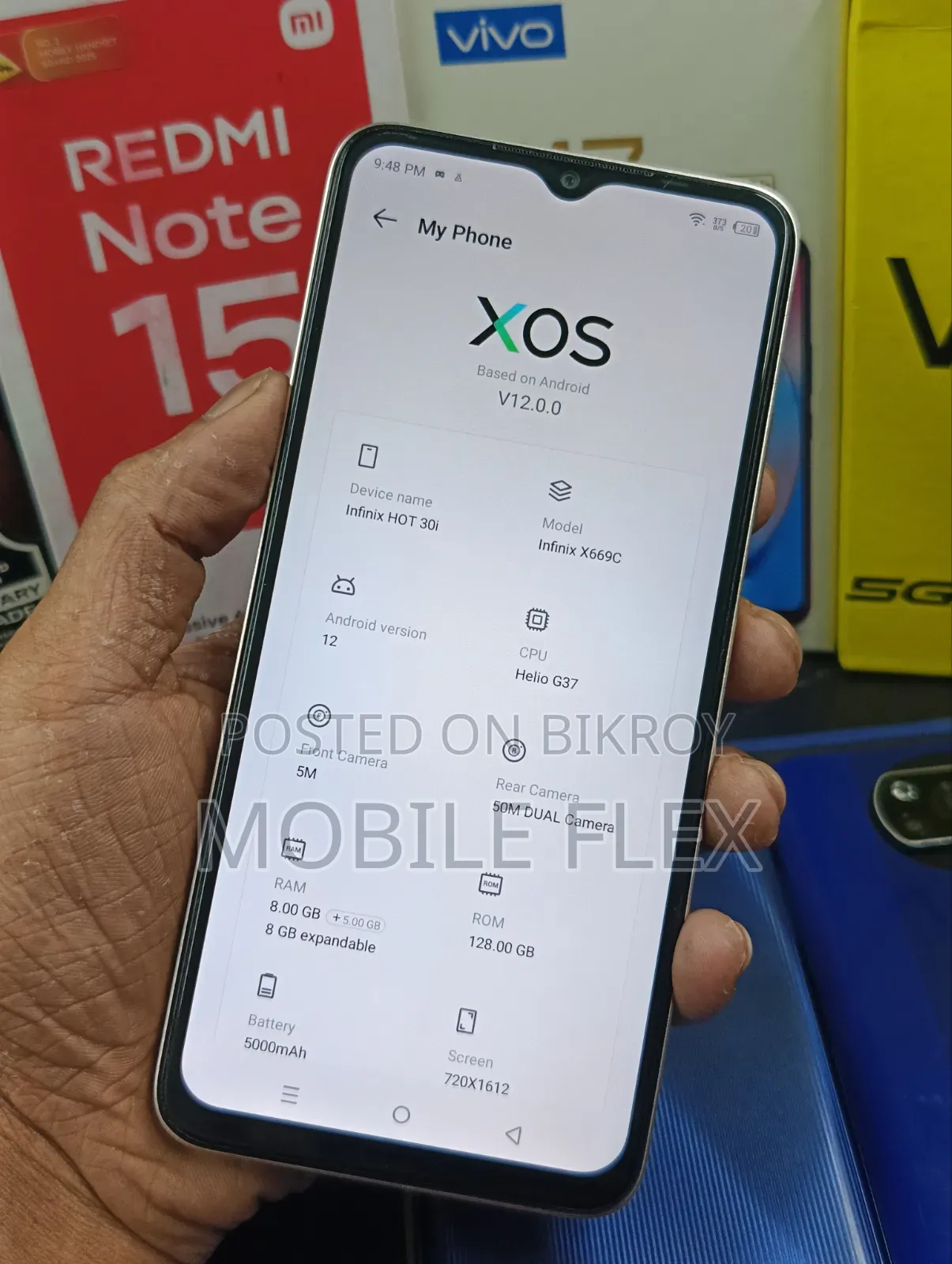 ইনফিনিক্স হট ৩০আই ১২৮ জিবি কমলা