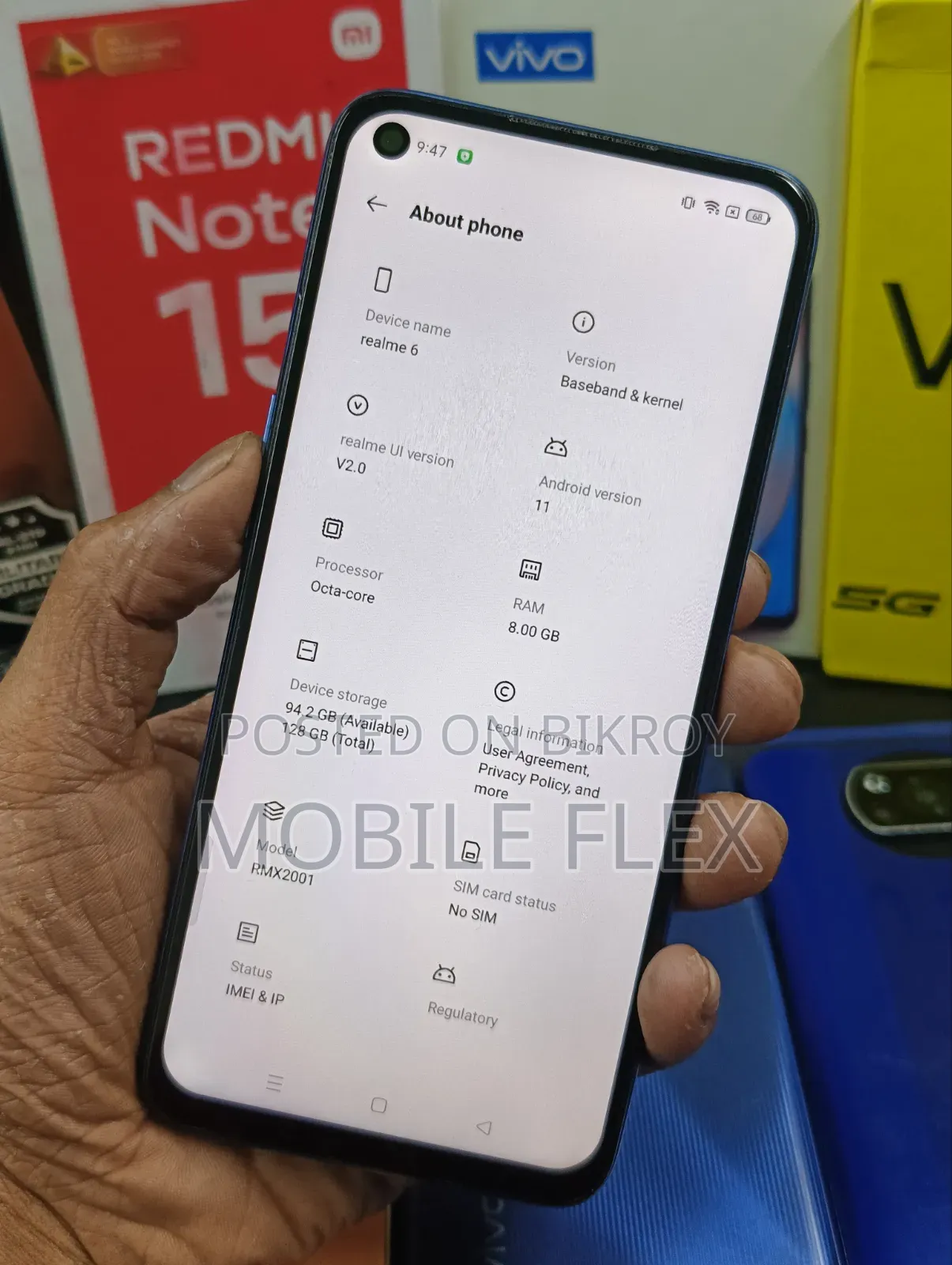 Realme 6 128 GB Blue