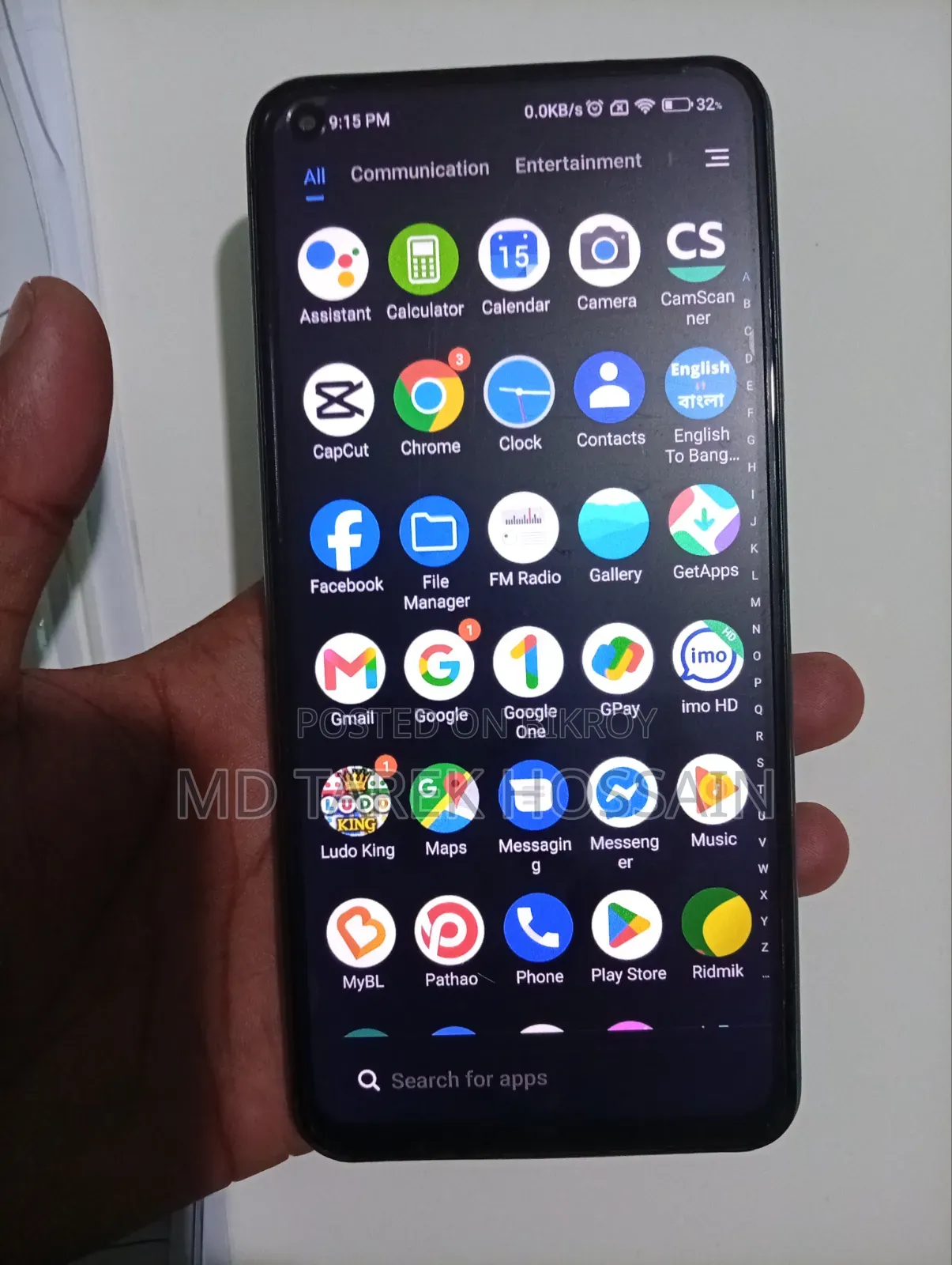 Xiaomi Redmi Note 9 64 GB Blue