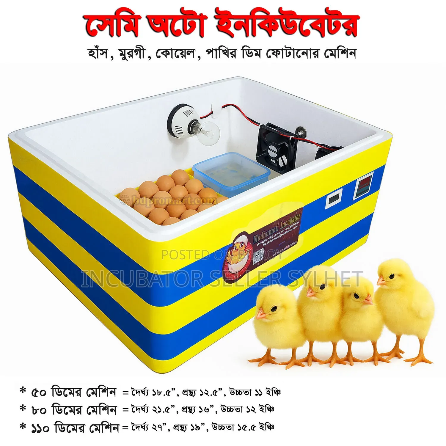 ম্যানুয়াল ইনকিউবেটর