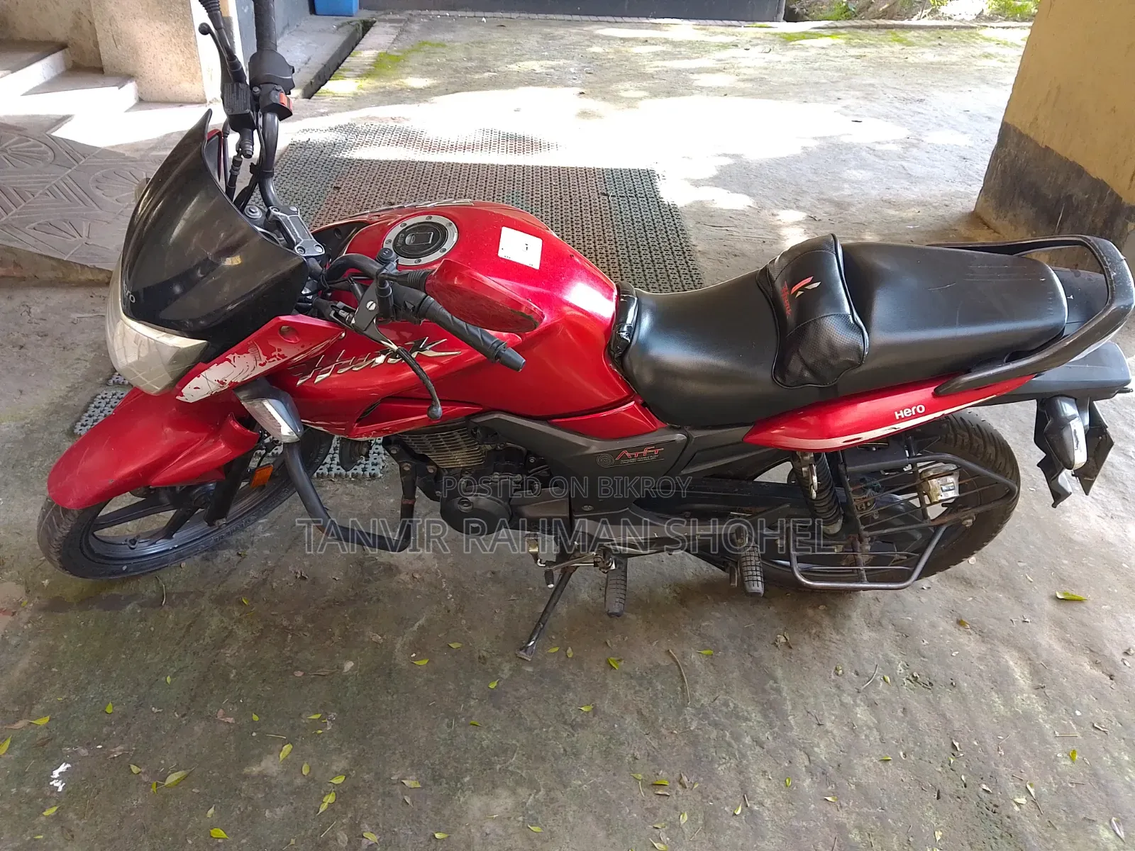 Hero Hunk 150 2018 Red
