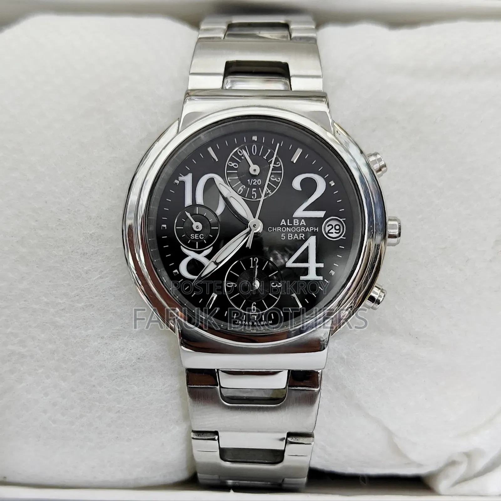 ALBA (Seiko Sub-Brand) Chronograph Unisex 36MM Watch