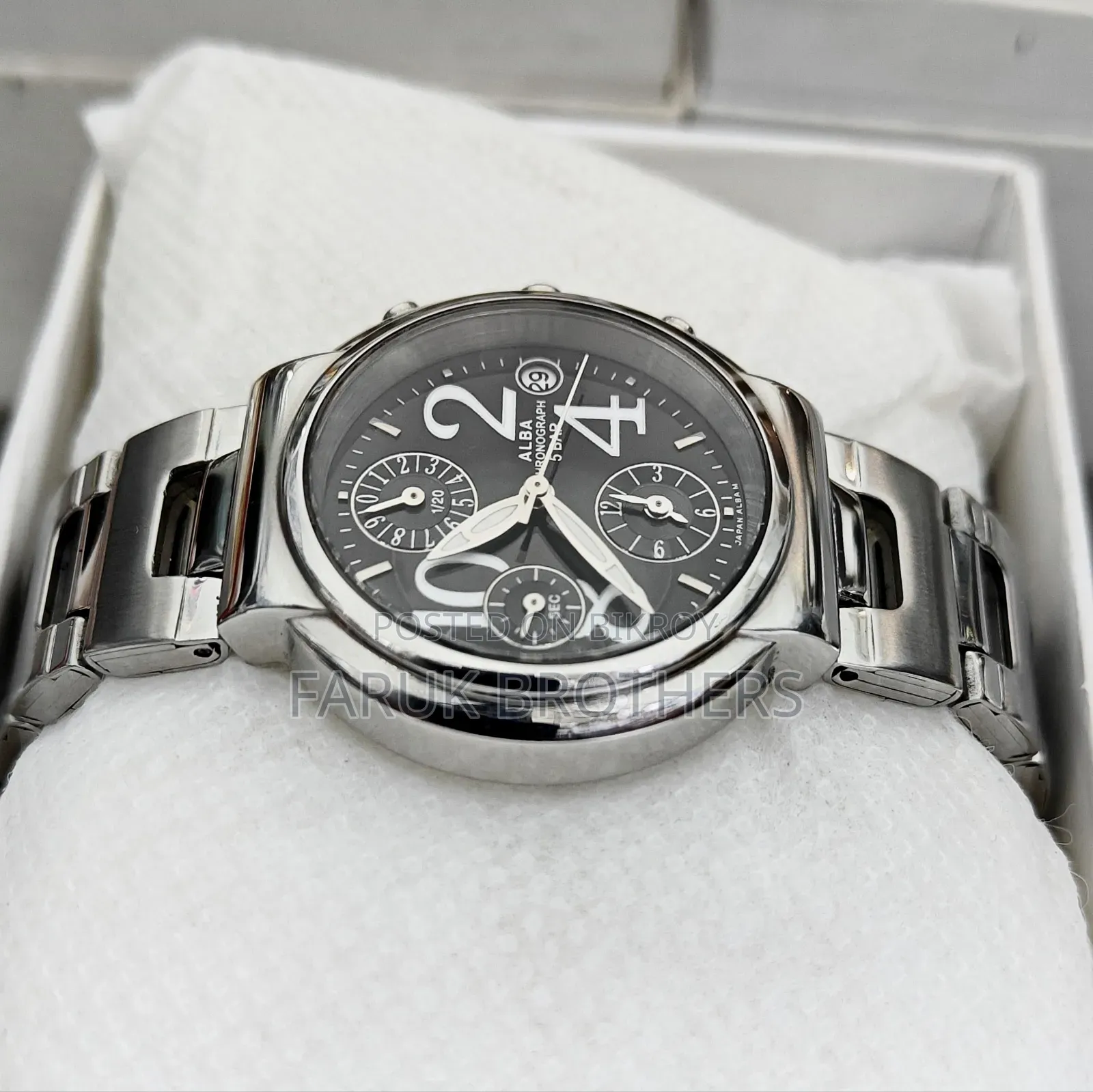 ALBA (Seiko Sub-Brand) Chronograph Unisex 36MM Watch